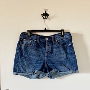 Madewell mid rise shorts sz 29